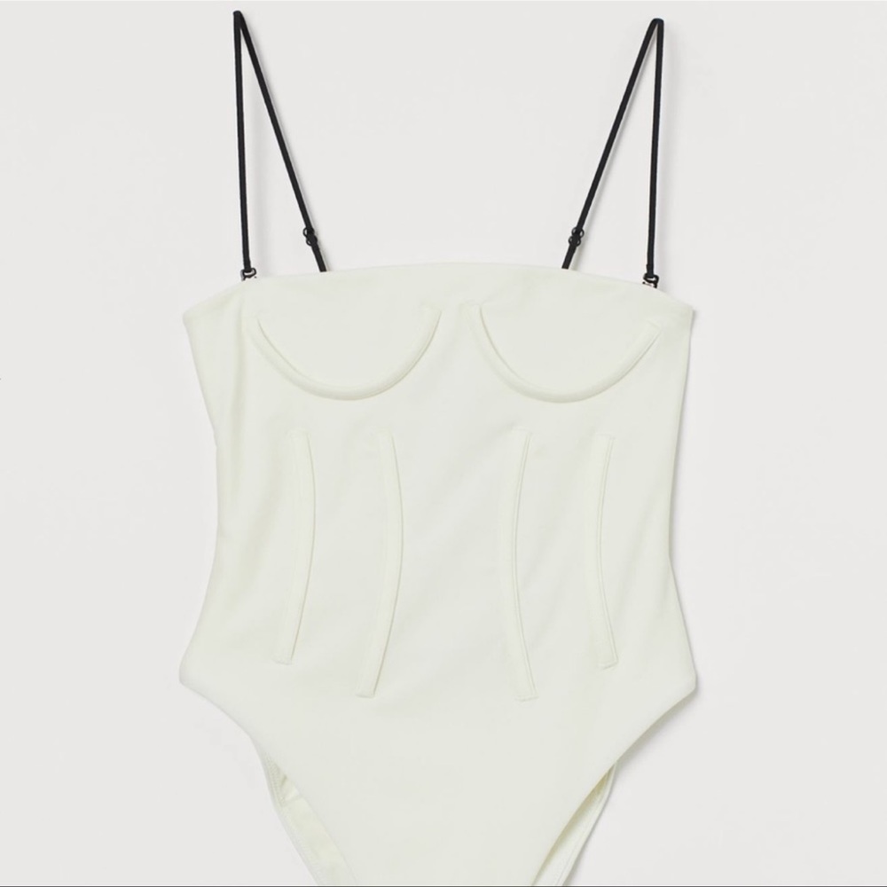 H&M studio FW 2021 bathing suit/top